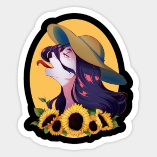 Sunflower Marcy Sticker